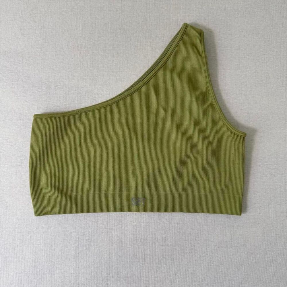 Set Active Sculptflex Ribbed One Shoulder Bra